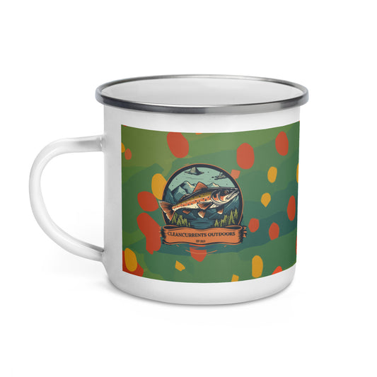 CCO Brook Trout Enamel Mug