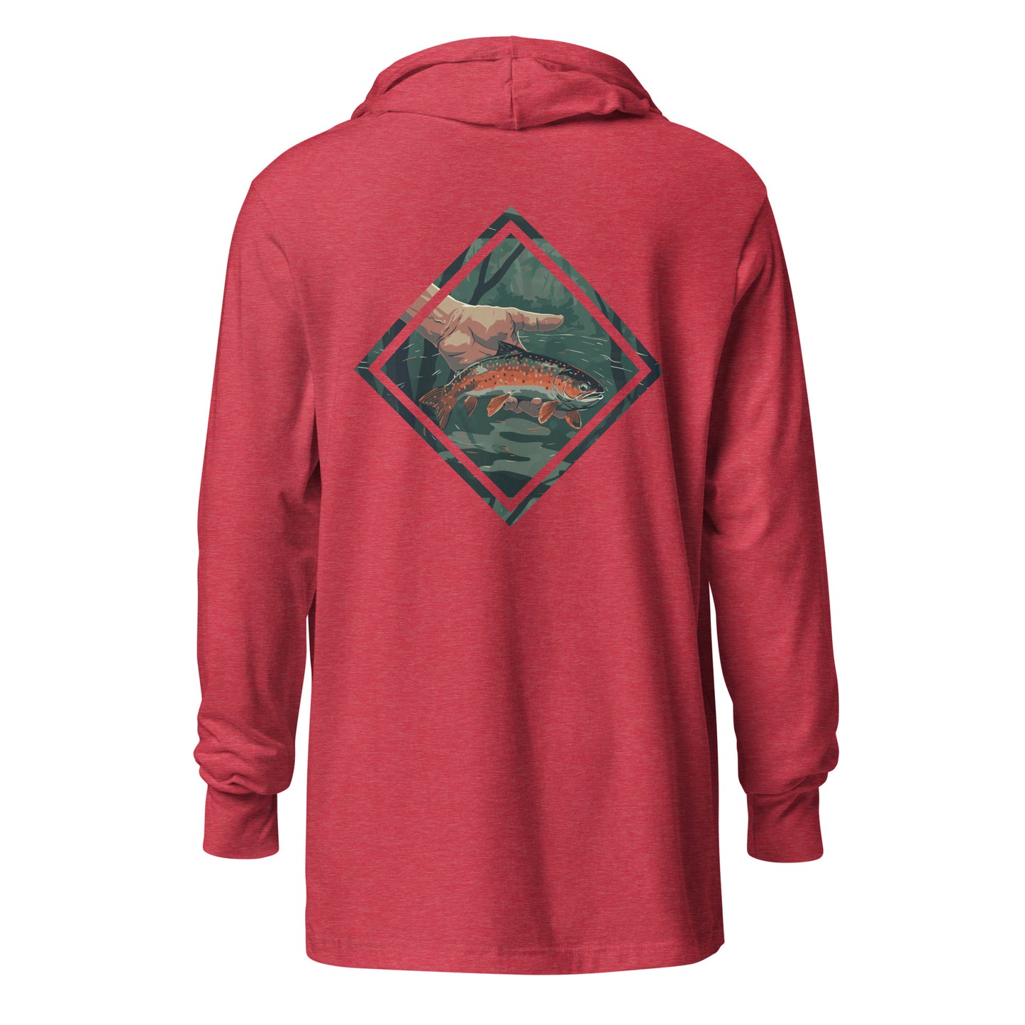 Brook Trout Long Sleeve Hooded Tee